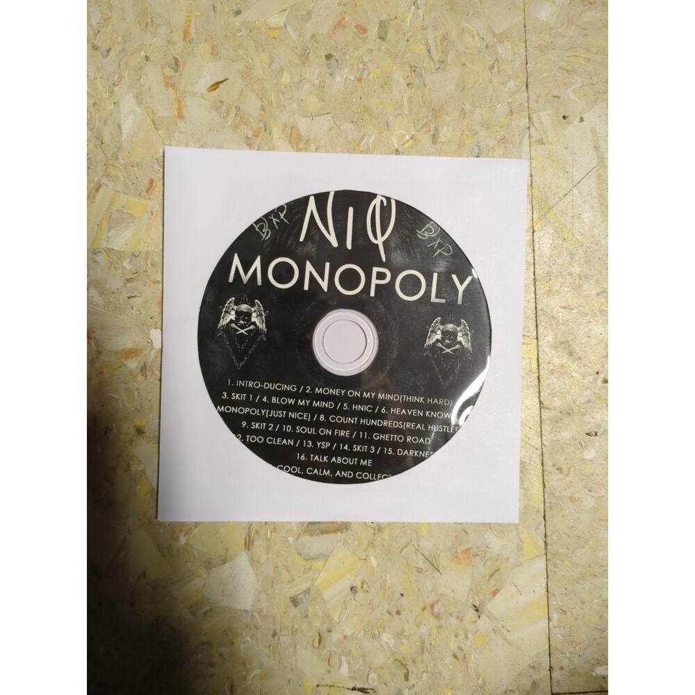 Monopoly - Niq / Cd Horrorcore Disc Only